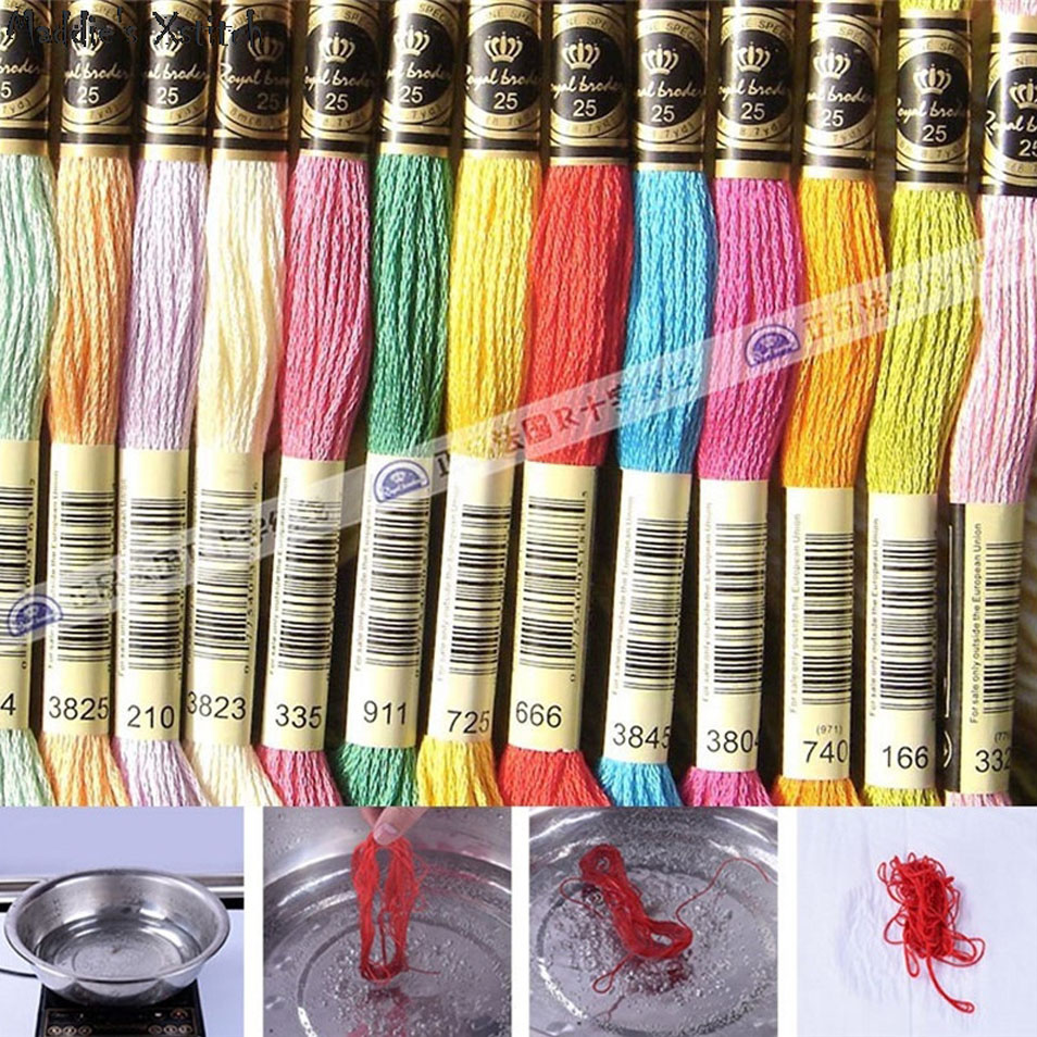 ZZ6248 Kreuzstich-Sets, Kreuzs – Cotton Embroidery Thread Skeins Bewertung und Preis