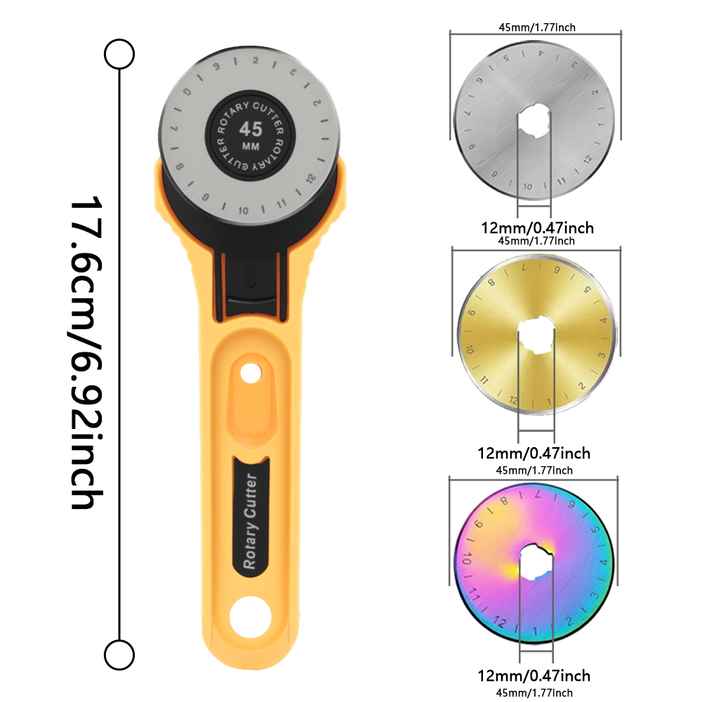 45 mm rotierender Stoffschneid – Rotary Cutter For Fabric 45Mm Bewertung und Preis