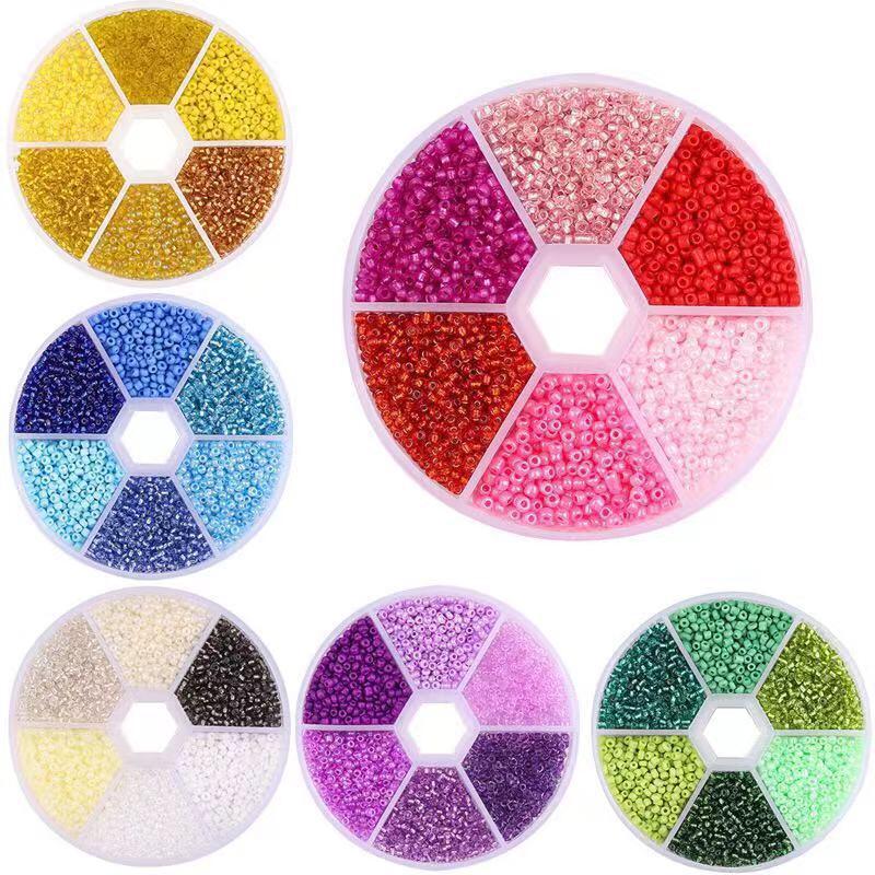 1/2 Box Set 2mm 3mm Charm Glas – Glass Seed Beads 2Mm Jewelry Making Bewertung und Preis