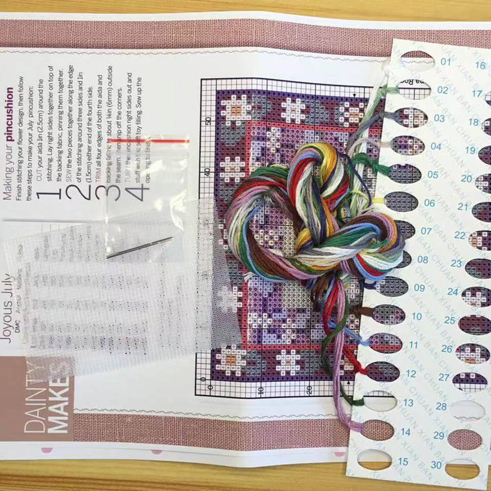 ZC170 Kreuzstich-Sets, Kreuzst – Cotton Embroidery Thread Skeins Bewertung und Preis