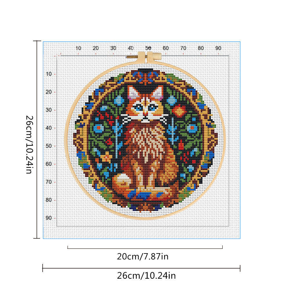 DIY Kreuz Stich Katze Tier 11C – Cotton Embroidery Thread Skeins Bewertung und Preis