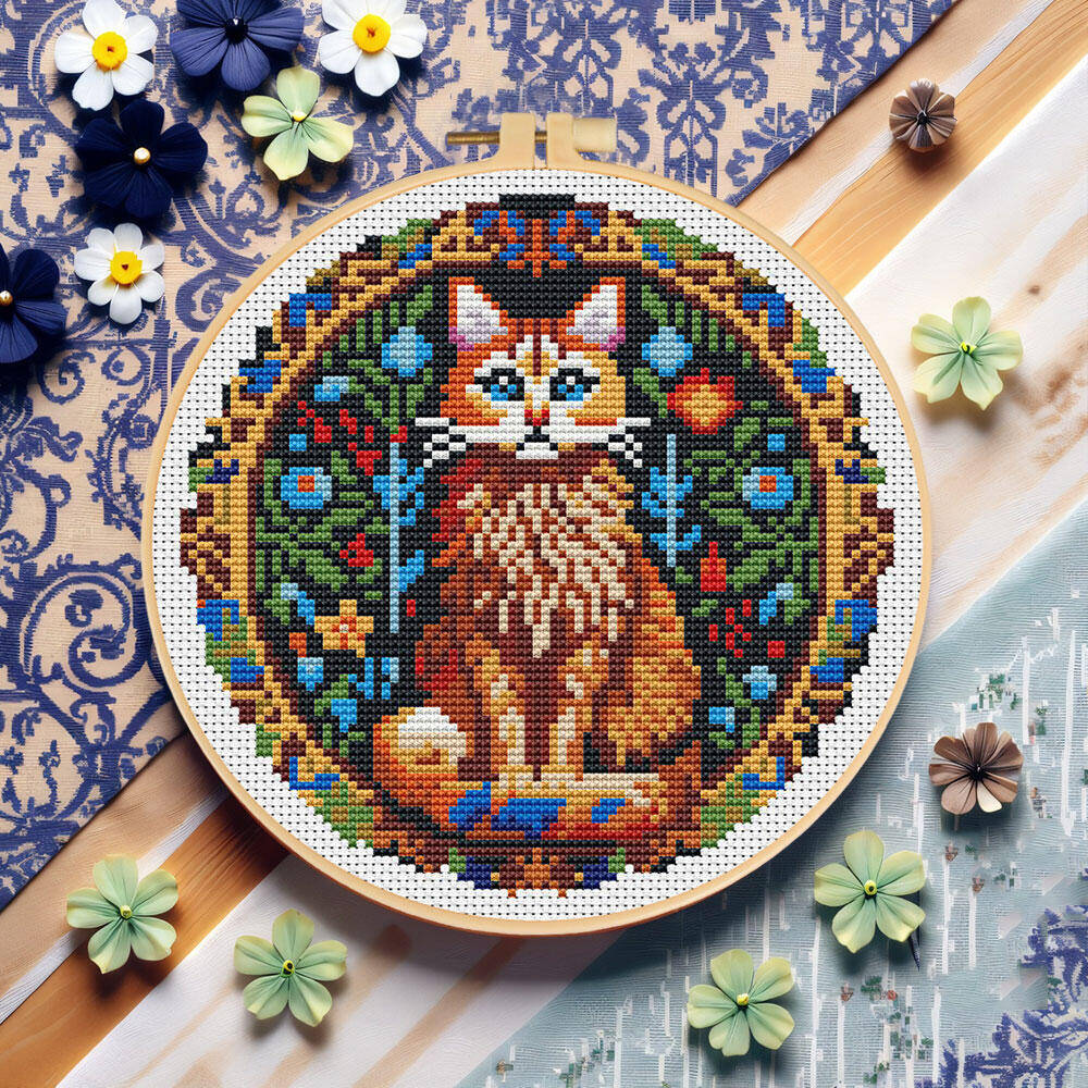 DIY Kreuz Stich Katze Tier 11C – Cotton Embroidery Thread Skeins Bewertung und Preis
