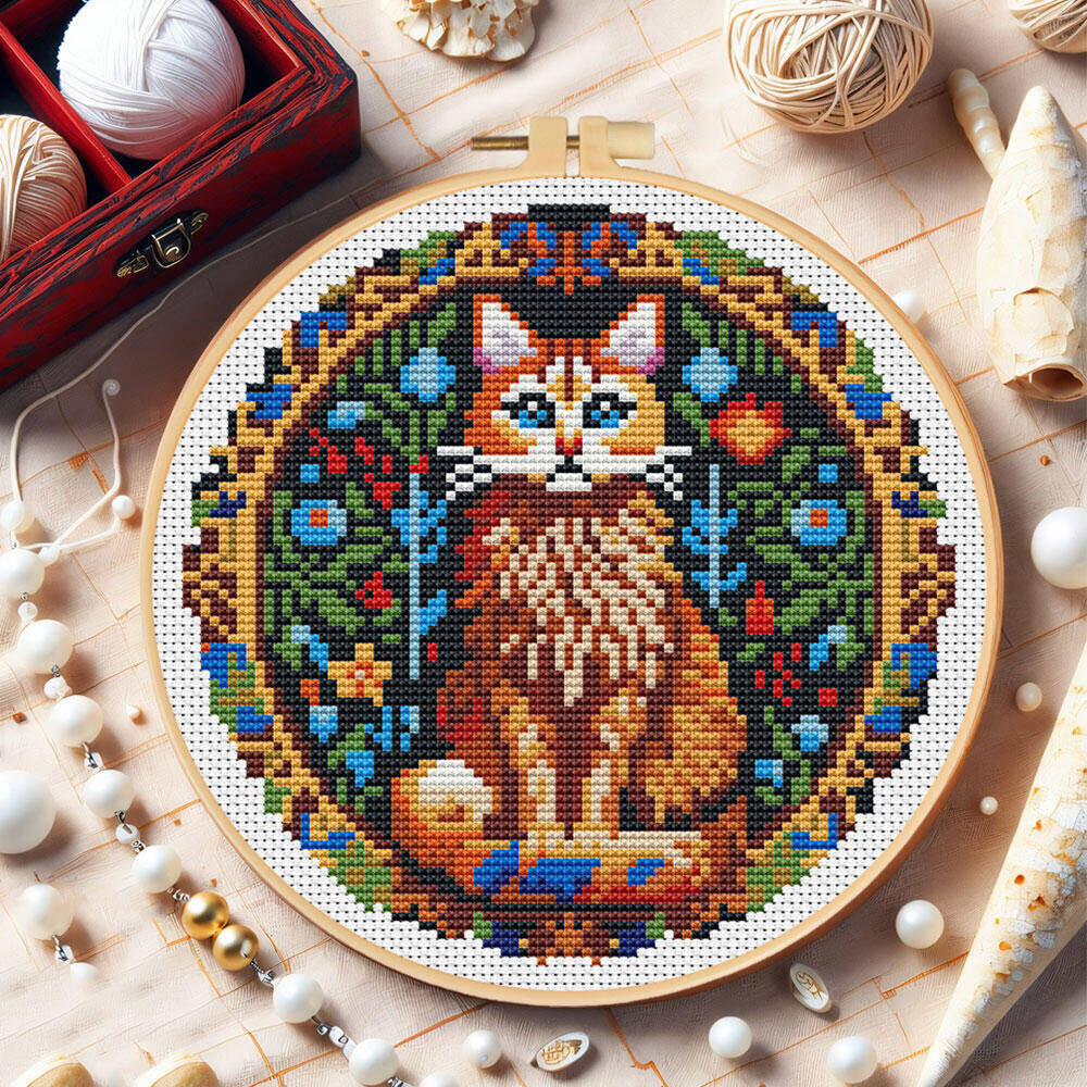 DIY Kreuz Stich Katze Tier 11C – Cotton Embroidery Thread Skeins Bewertung und Preis