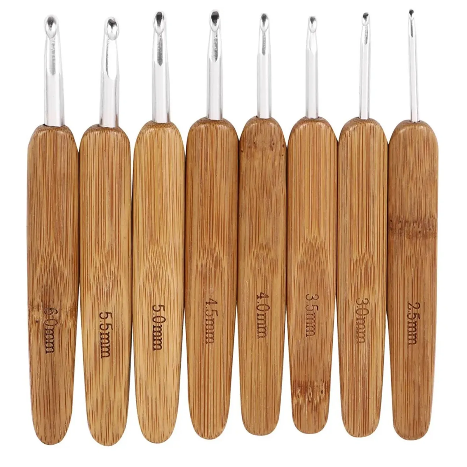 Handwerkliches Häkelnadel-Set  – Wooden Crochet Hooks Ergonomic Handle Bewertung und Preis
