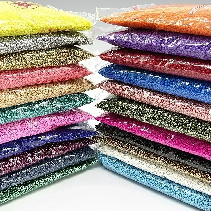 10 g bunte Glasperlen mit Lack – Glass Seed Beads 2Mm Jewelry Making Bewertung und Preis