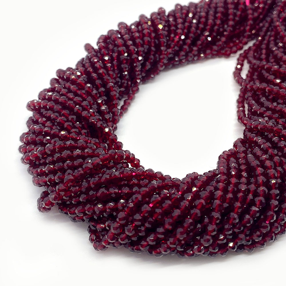 Naturglas-Spinell-Steinperlen, – Glass Seed Beads 2Mm Jewelry Making Bewertung und Preis